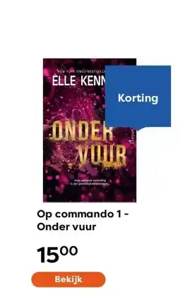 The Read Shop Op commando 1 - Onder vuur aanbieding