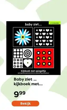 The Read Shop Baby ziet ... kijkboek met spiegeltje aanbieding