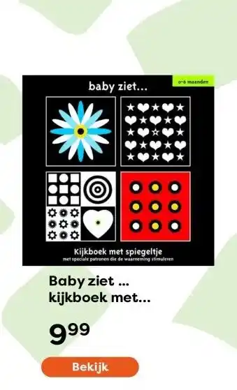 The Read Shop Baby ziet ... kijkboek met spiegeltje aanbieding