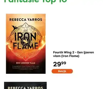 The Read Shop Fourth Wing 2 - Een ijzeren vlam (Iron Flame) aanbieding