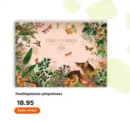 The Read Shop Familieplanner pimpelmees aanbieding