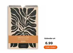 The Read Shop Kalender a4 aanbieding