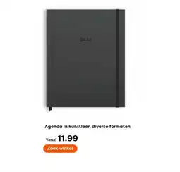 The Read Shop Agenda in kunstleer, diverse formaten aanbieding