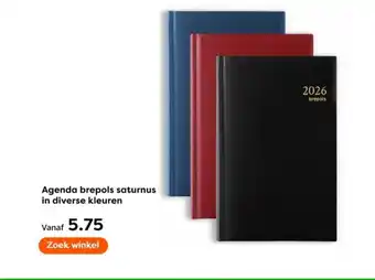 The Read Shop Agenda brepols saturnus aanbieding