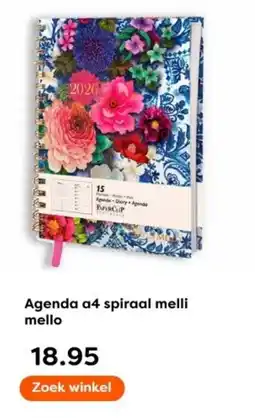 The Read Shop Agenda a4 spiraal melli mello aanbieding