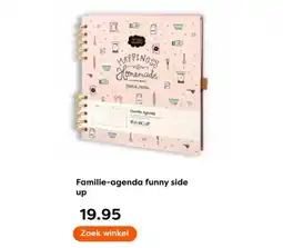 The Read Shop Familie agenda funny side up aanbieding