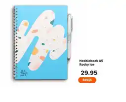 The Read Shop Notitieboek A5 Rocky ice aanbieding