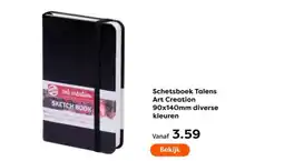 The Read Shop Schetsboek Talens Art Creation aanbieding