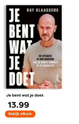 The Read Shop Je bent wat je doet aanbieding