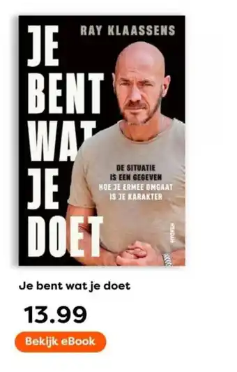 The Read Shop Je bent wat je doet aanbieding