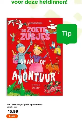 The Read Shop De Zoete Zusjes gaan op avontuur aanbieding