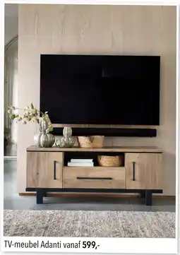 Pronto wonen TV meubel Adanti aanbieding
