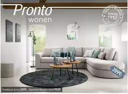 Pronto wonen Hoekbank Arnad aanbieding