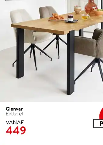 Profijt Meubel Glenvar Eettafel aanbieding