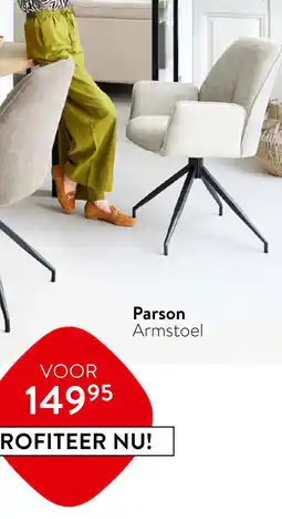 Profijt Meubel Parson Armstoel aanbieding