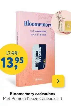 Primera Bloomemory cadeaubox aanbieding