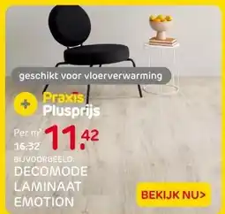 Praxis DECOMODE LAMINAAT EMOTION aanbieding