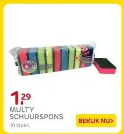 Praxis MULTY SCHUURSPONS aanbieding