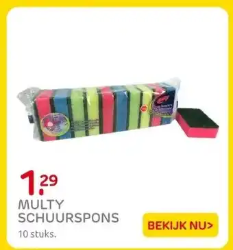 Praxis MULTY SCHUURSPONS aanbieding