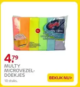 Praxis MULTY MICROVEZEL- DOEKJES aanbieding