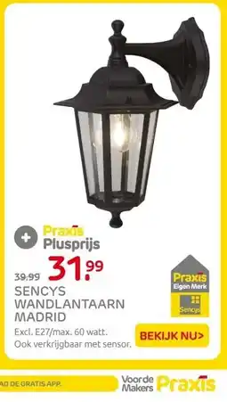 Praxis SENCYS WANDLANTAARN MADRID aanbieding