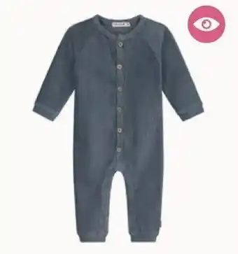 Prenatal Prénatal newborn boxpakje velours lange mouwen effen blauw aanbieding