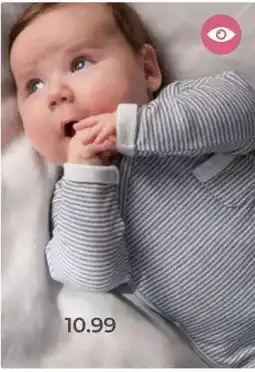 Prenatal Prénatal newborn overslagshirt lange mouwen strepen blauw aanbieding
