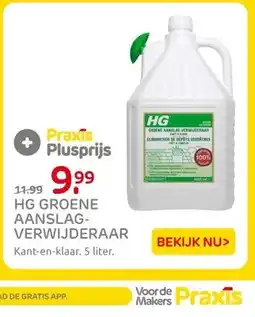 Praxis HG GROENE AANSLAG- VERWIJDERAAR aanbieding
