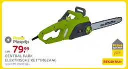 Praxis CENTRAL PARK ELEKTRISCHE KETTINGZAAG aanbieding