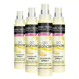 Plein.nl 4x John Frieda Sheer Blonde Go aanbieding