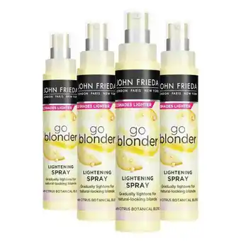 Plein.nl 4x John Frieda Sheer Blonde Go aanbieding