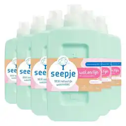 Plein.nl 6x Seepje Vloeibaar Wasmiddel Wol & aanbieding