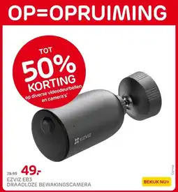 Praxis EZVIZ EB3 DRAADLOZE BEWAKINGSCAMERA aanbieding