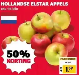 MCD Supermarkt HOLLANDSE ELSTAR APPELS aanbieding