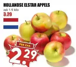MCD Supermarkt HOLLANDSE ELSTAR APPELS aanbieding