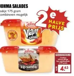 MCD Supermarkt JOHMA SALADES aanbieding