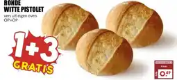 MCD Supermarkt RONDE WITTE PISTOLET aanbieding
