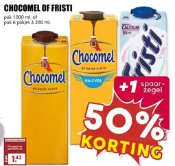 MCD Supermarkt CHOCOMEL OF FRISTI aanbieding