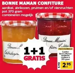 MCD Supermarkt BONNE MAMAN CONFITURE aanbieding