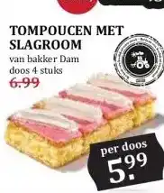 MCD Supermarkt TOMPOUCEN MET SLAGROOM aanbieding