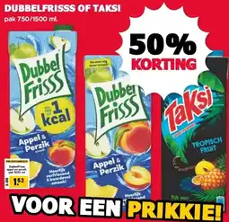 MCD Supermarkt DUBBELFRISSS OF TAKSI aanbieding