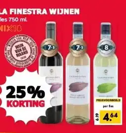 MCD Supermarkt LA FINESTRA WIJNEN aanbieding
