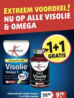 Lucovitaal Visolie Omega 3 aanbieding
