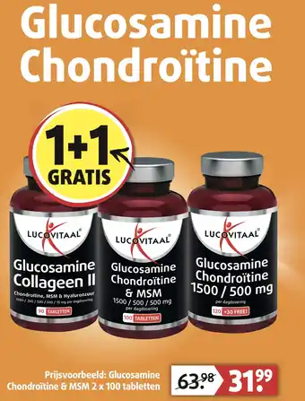 Lucovitaal Glucosamine Chondroitine aanbieding