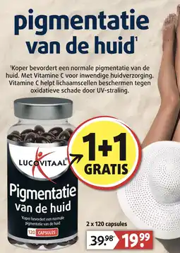 Lucovitaal pigmentatie van de huid' aanbieding