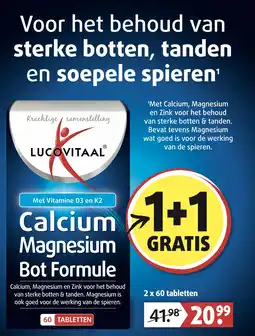 Lucovitaal Calcium Magnesium Bot Formule aanbieding