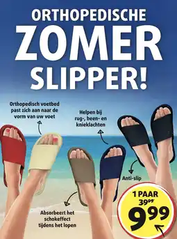 Lucovitaal ORTHOPEDISCHE ZOMER SLIPPER! aanbieding