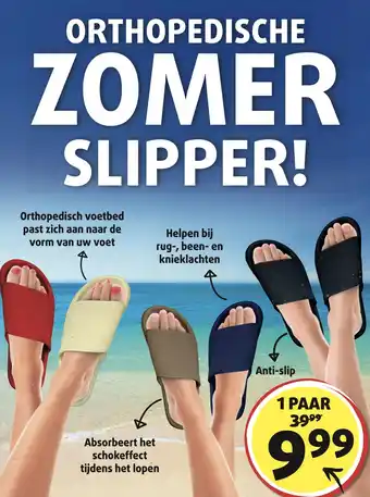 Lucovitaal ORTHOPEDISCHE ZOMER SLIPPER! aanbieding