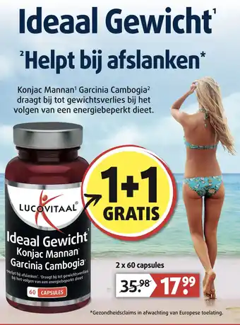 Lucovitaal Ideaal Gewicht aanbieding