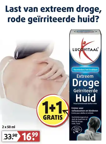 Lucovitaal Extreem Droge Geïrriteerde Huid aanbieding